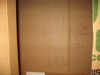 Cardboard Box Play House - Seat, Side Table, Hanging Picture, Telephone