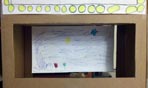 Backdrop - Adrienne's Puppet Show Theater Box - Fun from a Cardboard Box