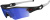 Oakley Radar - Team Custom Gloss Black frame, Path Blue Iridum lens, Red Icons, White ear socks