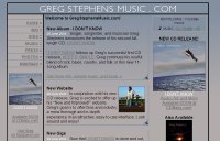 GregStephensMusic.com - Website by ADM