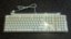 Apple Pro Keyboard M7803, CLEAN! White &amp; Clear, 2 USB Ports, iMac Mac eMac G4 G5