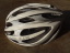 Lazer Helium Cycling Helmet CRASHED 2012 White Silver Gray M 54-56 Rollsys Retention