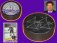L.A. Kings Hockey Jim Fox Autographed Puck 40th Anniversay