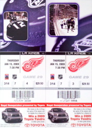 L.A. Kings Tickets - 2008-2009 Season