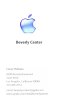 Apple Store Business Card - Beverly Center