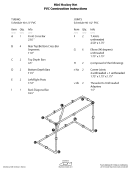 Mini Hockey Net from PVC Instructions