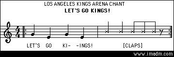 Los Angeles Kings Arena Chant - "Let