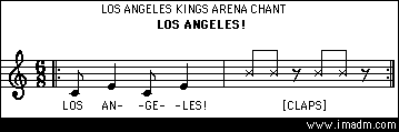 Los Angeles Kings Arena Chant - "Los Angeles!"